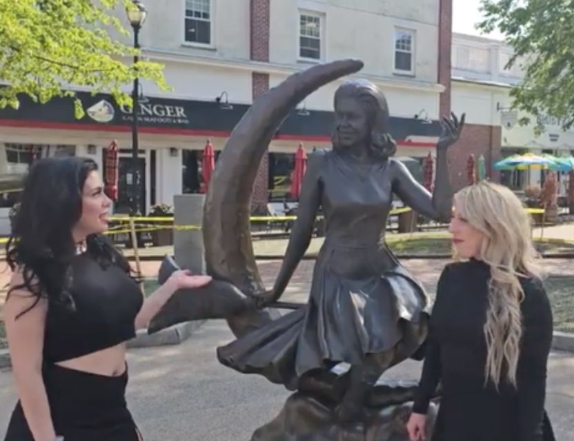 Salem: Ultimate Witches and Witchcraft of Salem Walking Tour - The Bewitched Statue and Salem’s pop-culture side