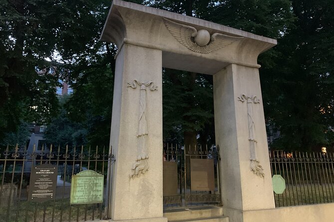 Self-Guided Smartphone Ghost Walking Tour Boston App EMF Reader - Going underground for Red Coat spirits