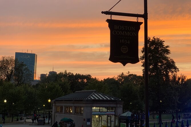 Self-Guided Smartphone Ghost Walking Tour Boston App EMF Reader - Boston Common supplies the main dose of atmosphere