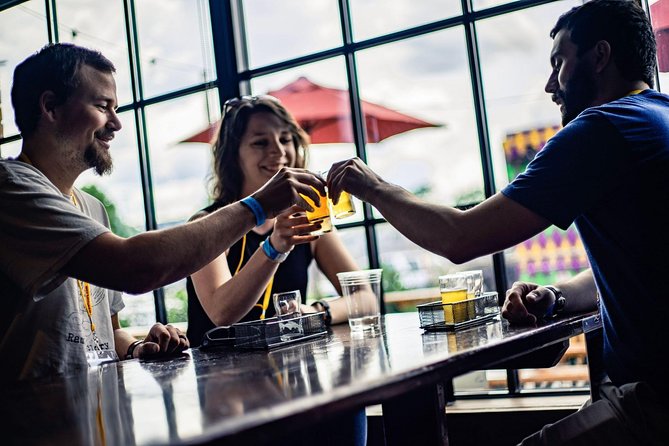 Signature Boston Guided Brewery Tour with snack - Three breweries, three different Boston moods