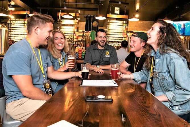 Signature Boston Guided Brewery Tour with snack - What the tastings are really like