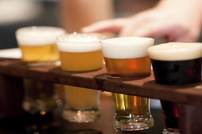 Signature Boston Guided Brewery Tour with snack - Transport is a real part of the value