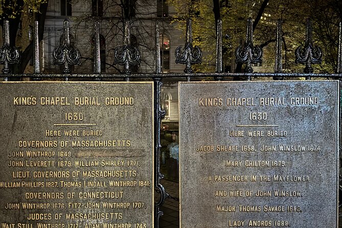 Spirits Of The Dead - A Boston Ghost Tour - What the $25 Price Gets You
