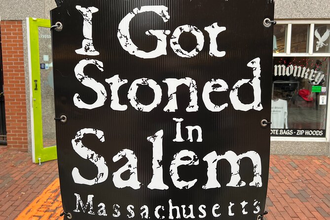 Wicked Awesome Tours: Witch Trial History and Salem Haunts! - The Witch Trials Memorial: a serious start