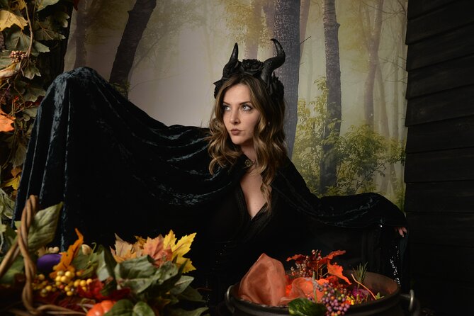 Witch Costume Photo Shoot - Olde Salem Village theatrical set - Is $107.50 a fair price?